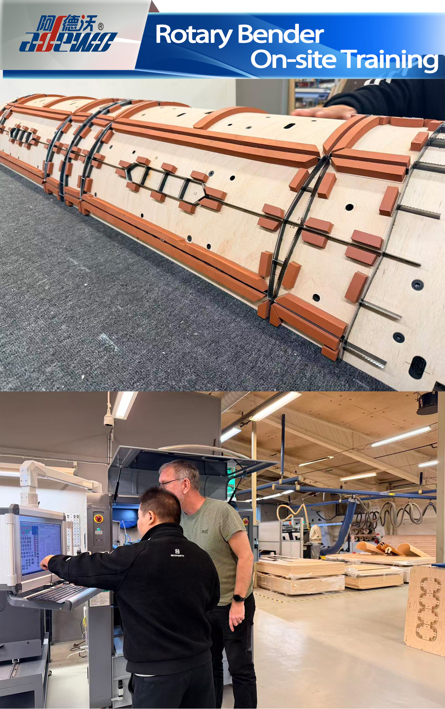 Školenie na mieste rotačnej ohýbačky