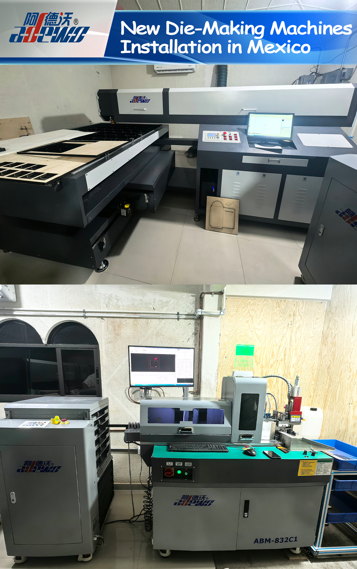 Inštalácia nových lisovacích strojov v Mexiku